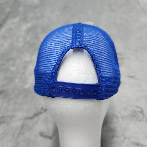 U.S. Air Force Blue Mesh Trucker Rope Hat Snapback Made In USA - Picture 4 of 9